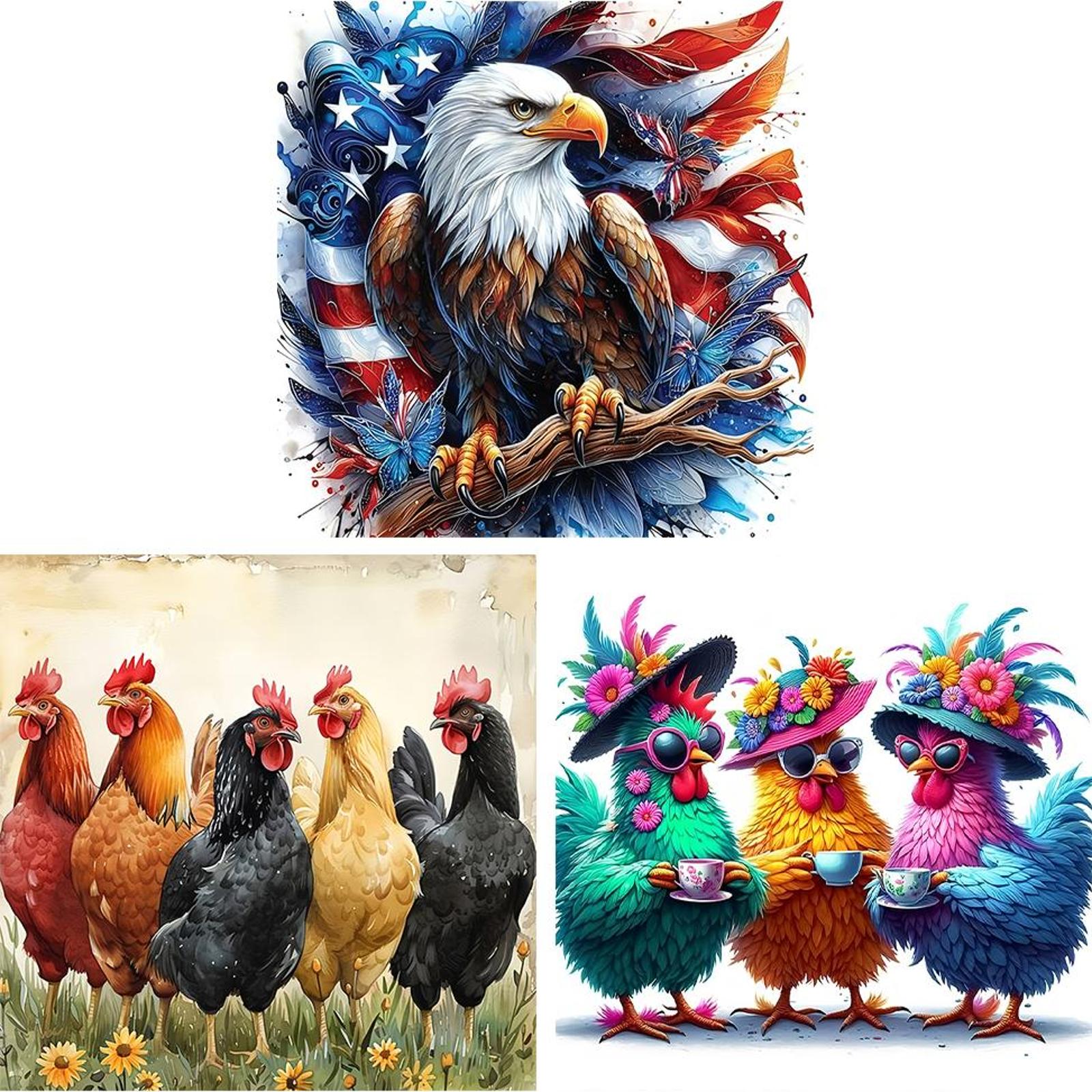 Resin Art Diy - Full Drill Animal 5D Diamond Painting