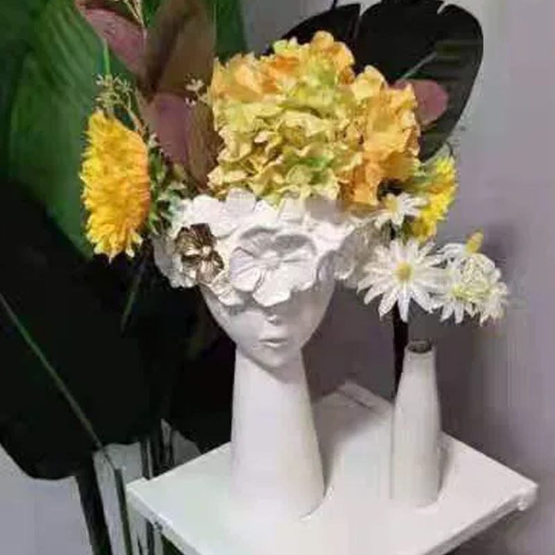 Resin Art Dining Table - Nordic Resin Crafts Vase Ornaments, Home