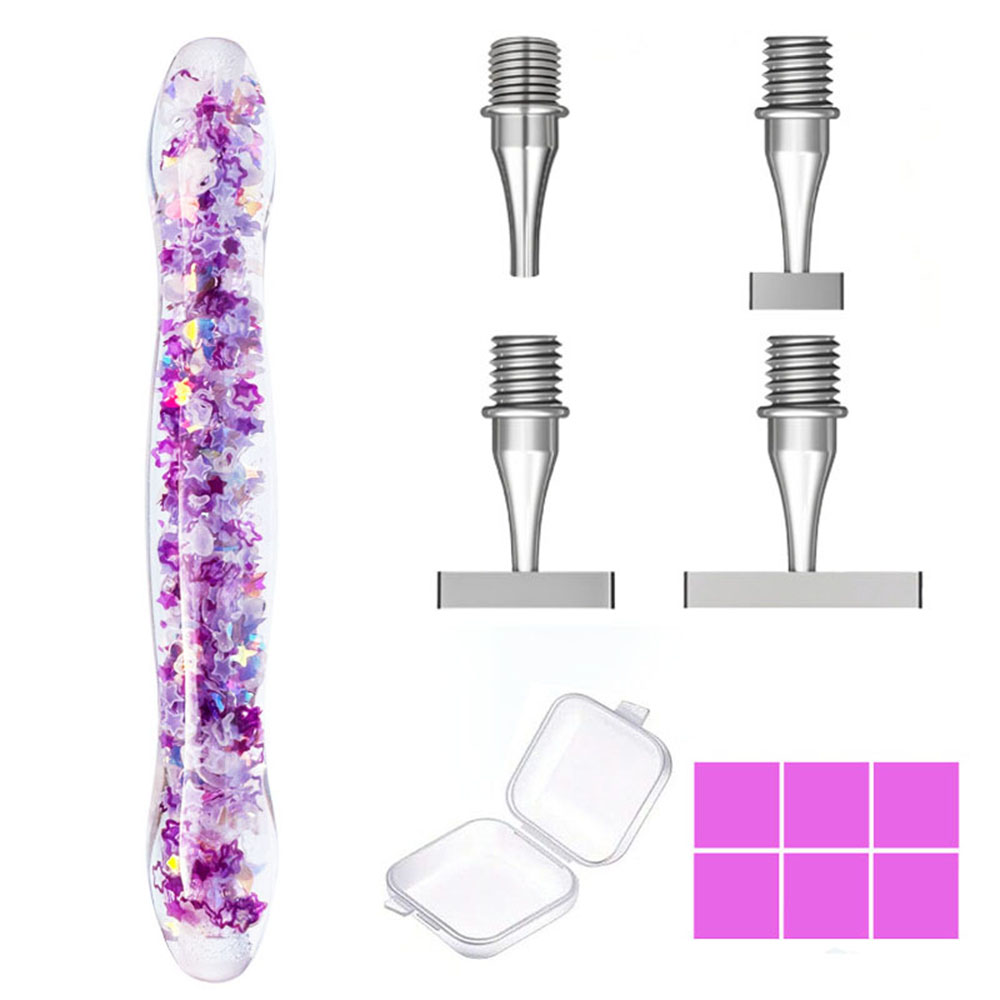 Resin Art Glue - 1 resin pen + 6 glue
