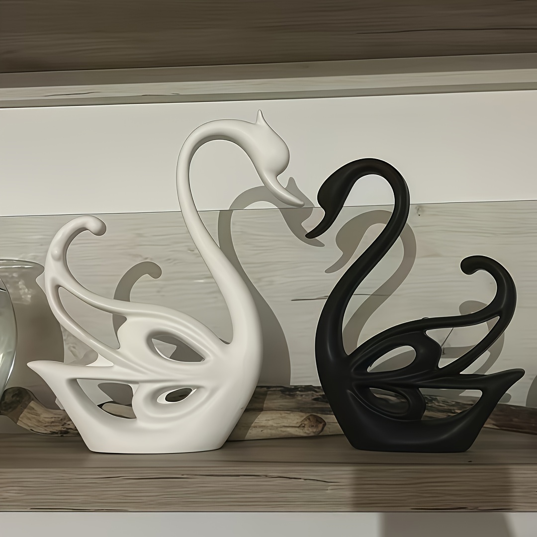 Resin Artist - Resin silicone mold, hollow double swan-shaped