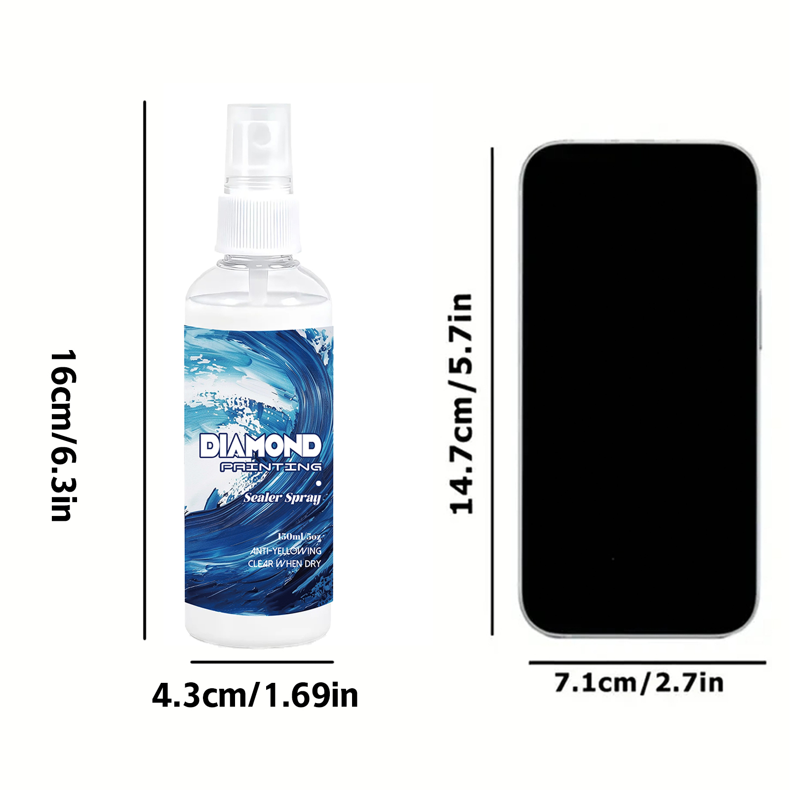 150ml Diamond Painting Sealant - Resin Art Glue 评论和价格