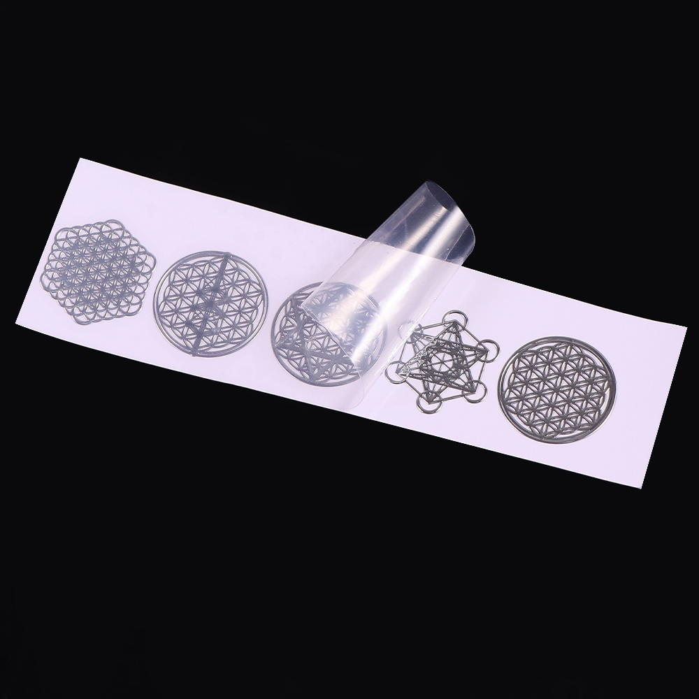 New Geometric Pattern Metal En - Resin Art Tree 评论和价格