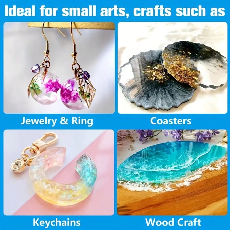Crystal Clear Epoxy Resin 1:1  - Resin Art Mold 评论和价格