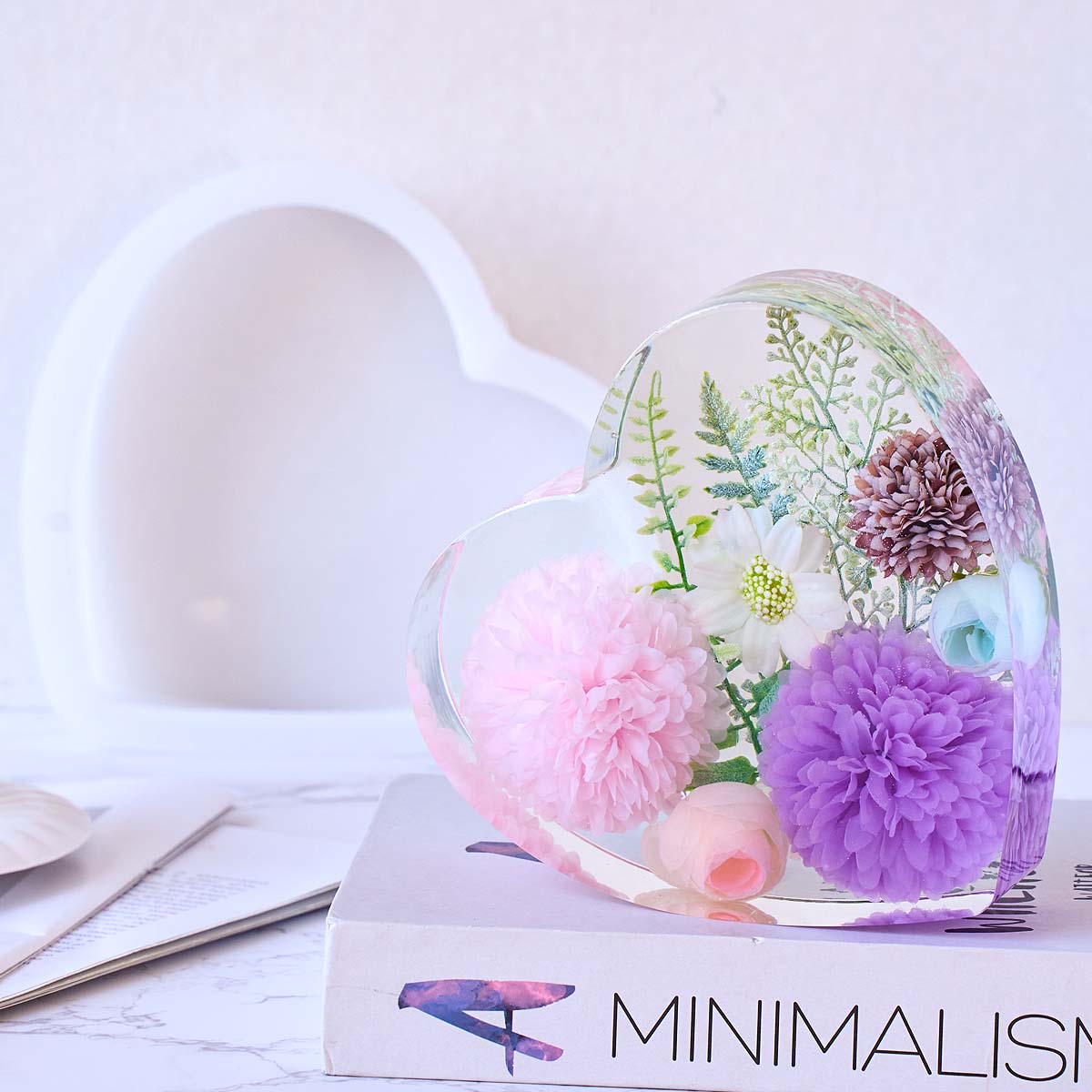 Large Love Silicone Mold DIY H - Resin Art Mold 评论和价格