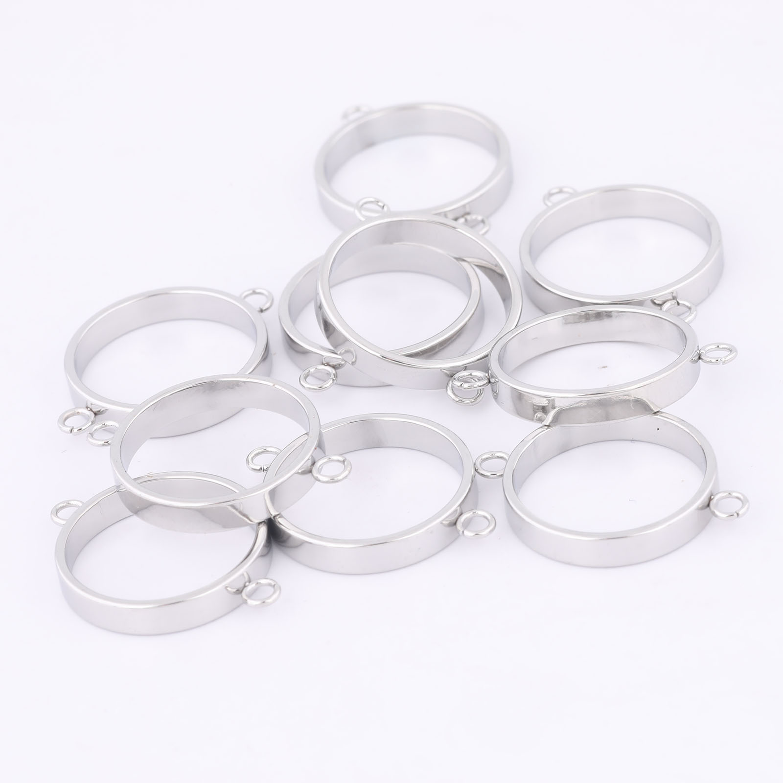 10pcs Stainless Steel 14mm Ope - Resin Art Essentials 评论和价格