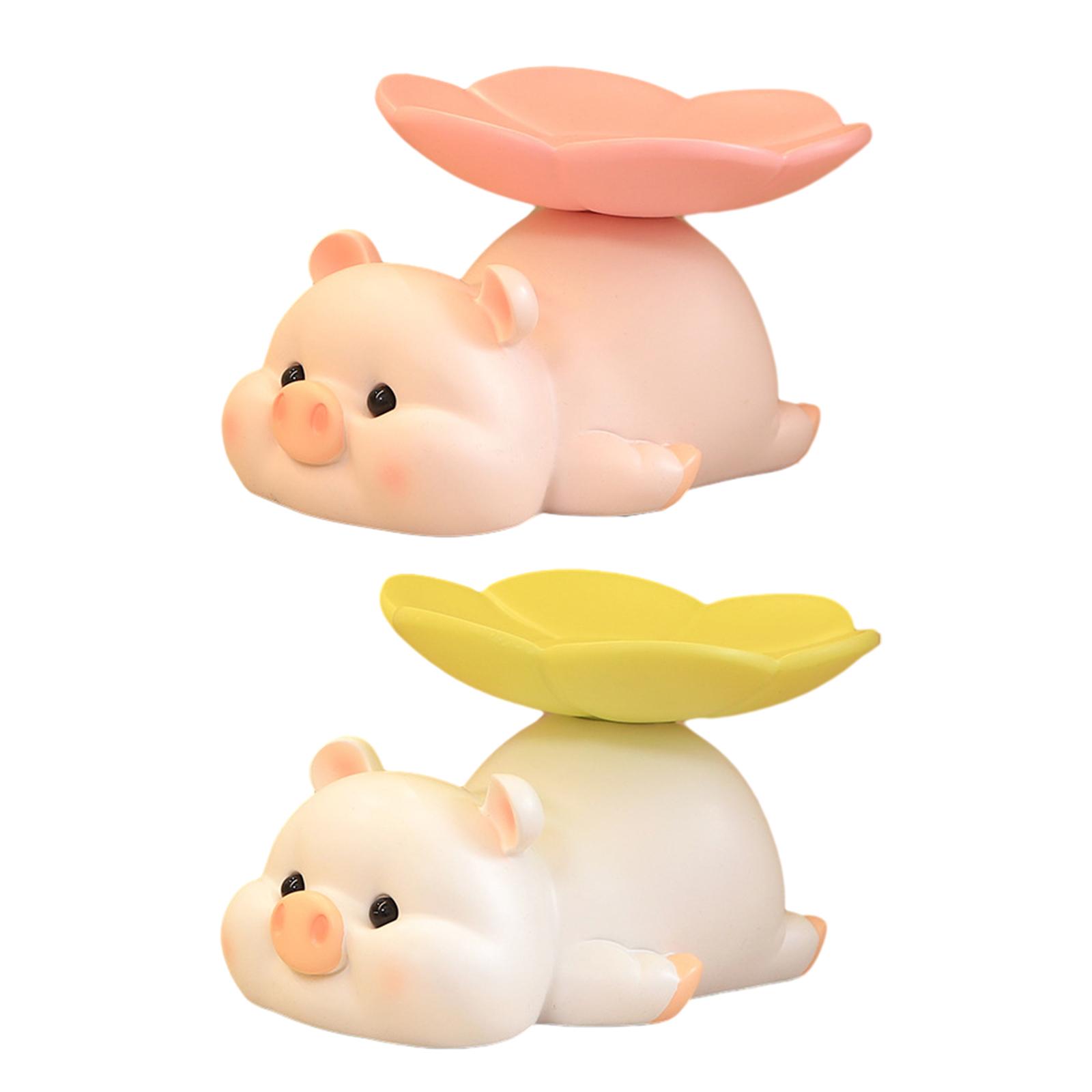 Pig Statue Art Craft Ornament  - Resin Art Dining Table 评论和价格