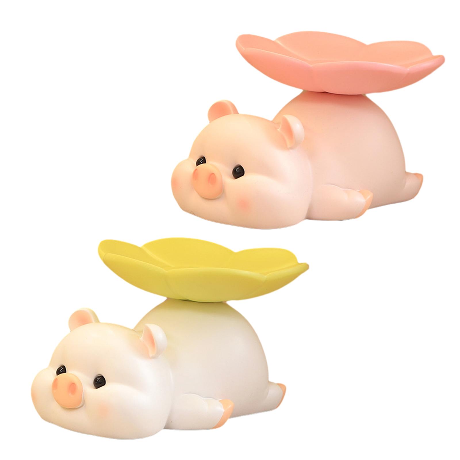 Pig Statue Art Craft Ornament  - Resin Art Dining Table 评论和价格