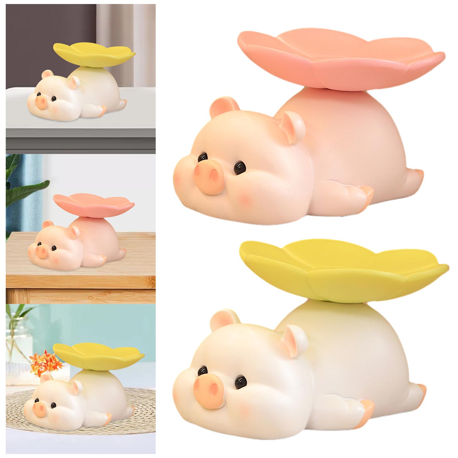 Pig Statue Art Craft Ornament  - Resin Art Dining Table 评论和价格