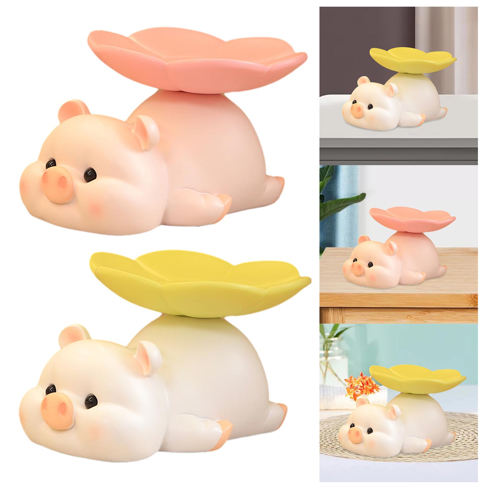 Pig Statue Art Craft Ornament  - Resin Art Dining Table 评论和价格