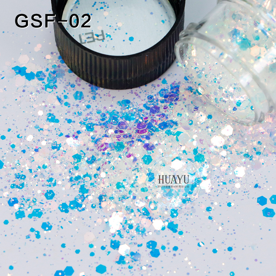 Mixed Chunky Holographic Glitt - Mica Flake Resin 评论和价格