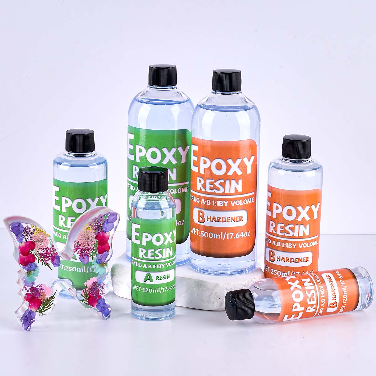 1:1 Ratio Epoxy Resin Kit Anti - Resin Art Mold 评论和价格