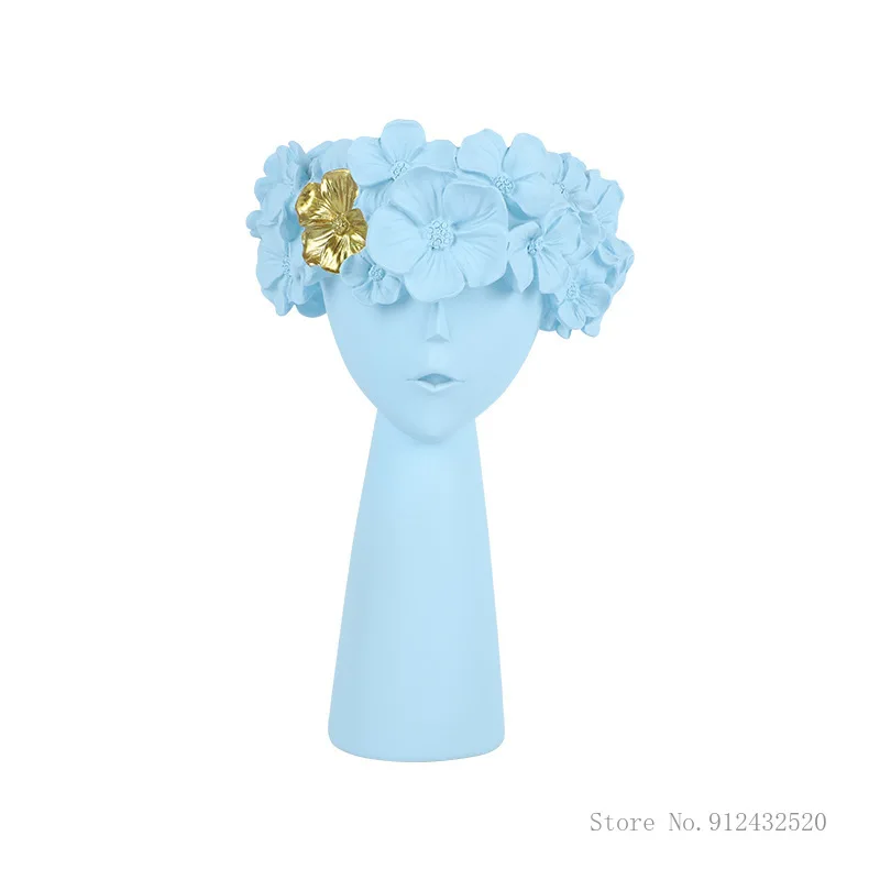 Nordic Resin Crafts Vase Ornam - Resin Art Dining Table 评论和价格