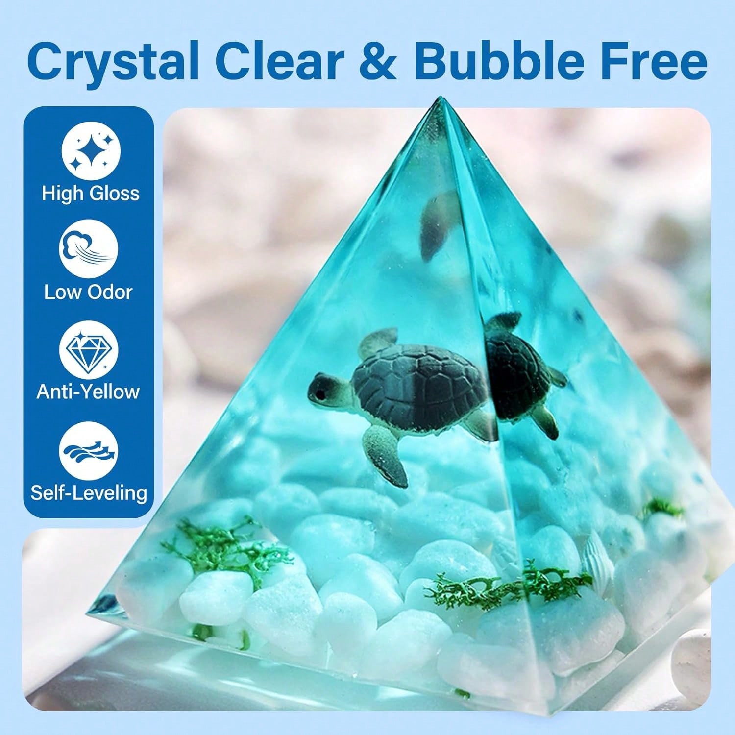 125ml/250ml Crystal Clear Cast - Resin Art Mold 评论和价格