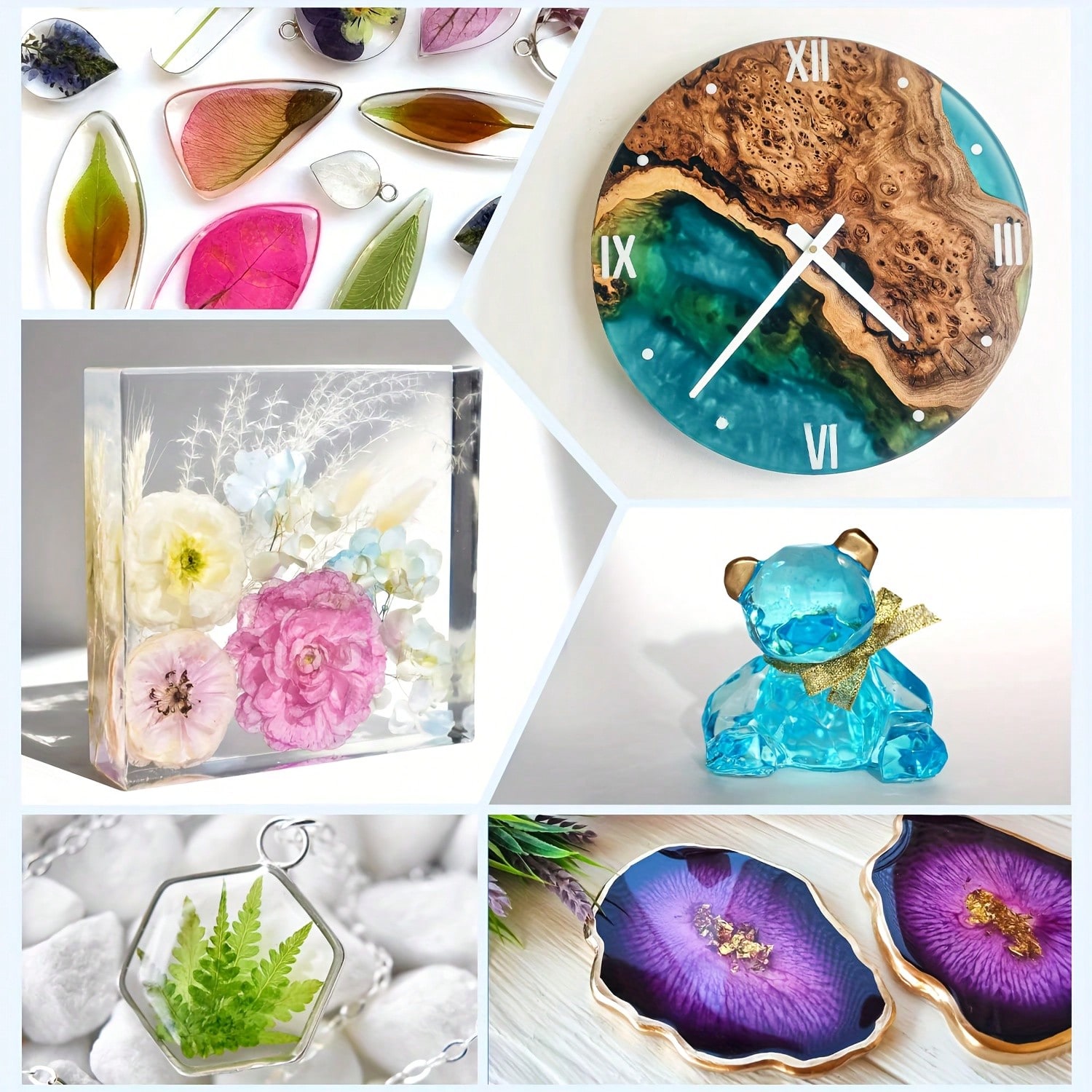 125ml/250ml Crystal Clear Cast - Resin Art Mold 评论和价格