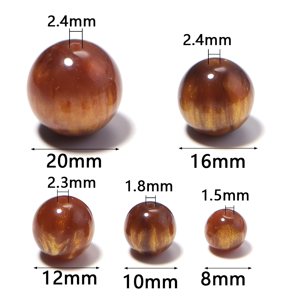 5-30pcs/lot 8-20mm Gilding Res - Resin Art Essentials 评论和价格