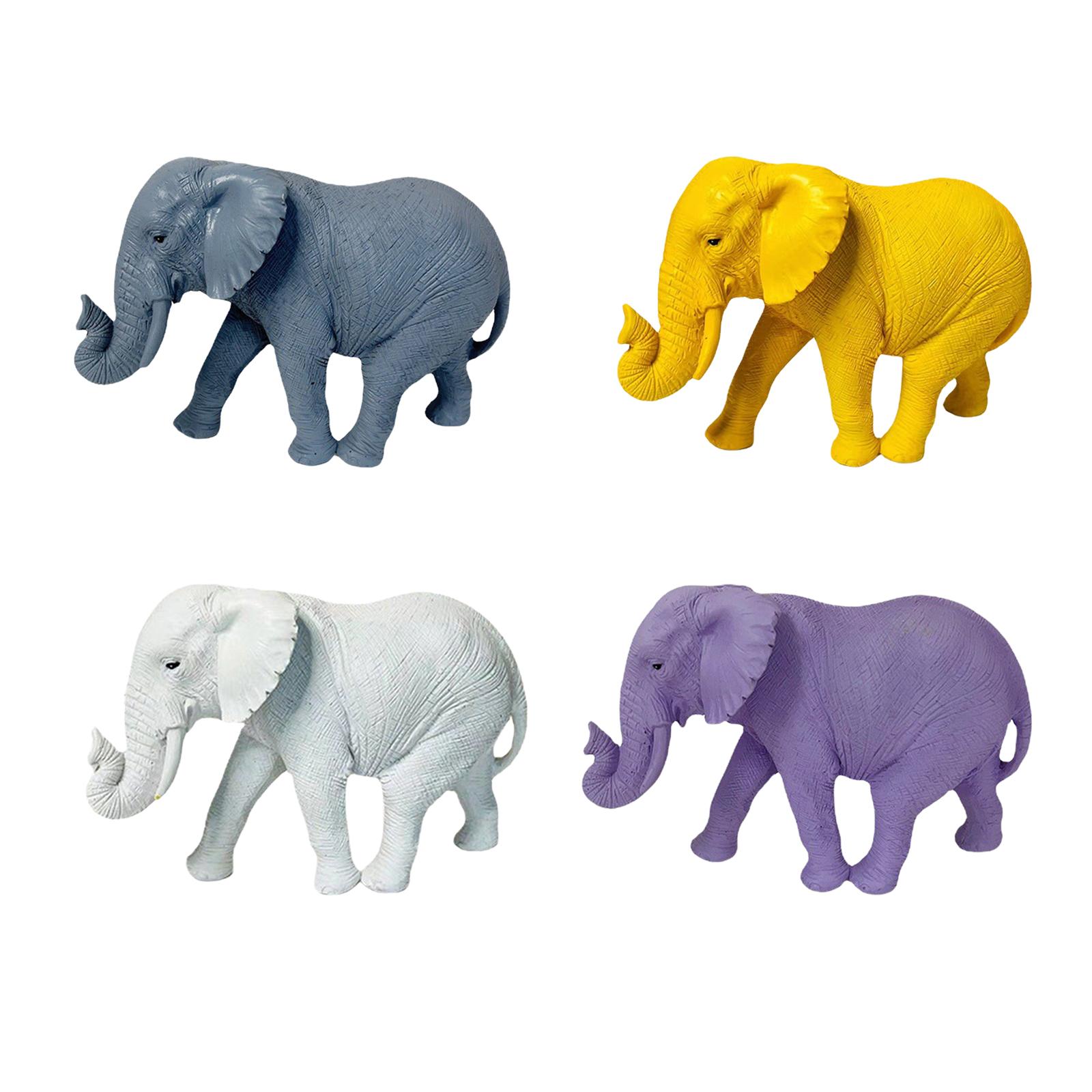 Elephant Statue Table Art Elep - Resin Art Dining Table 评论和价格