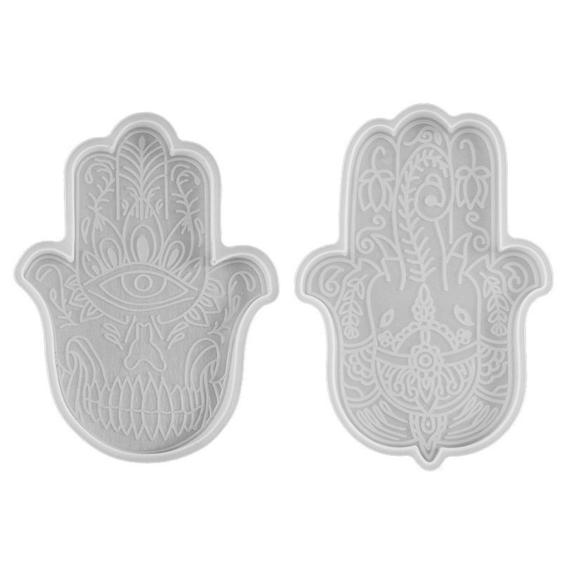 1 Pcs DIY Coaster Hand of Fati - Resin Art Mold 评论和价格