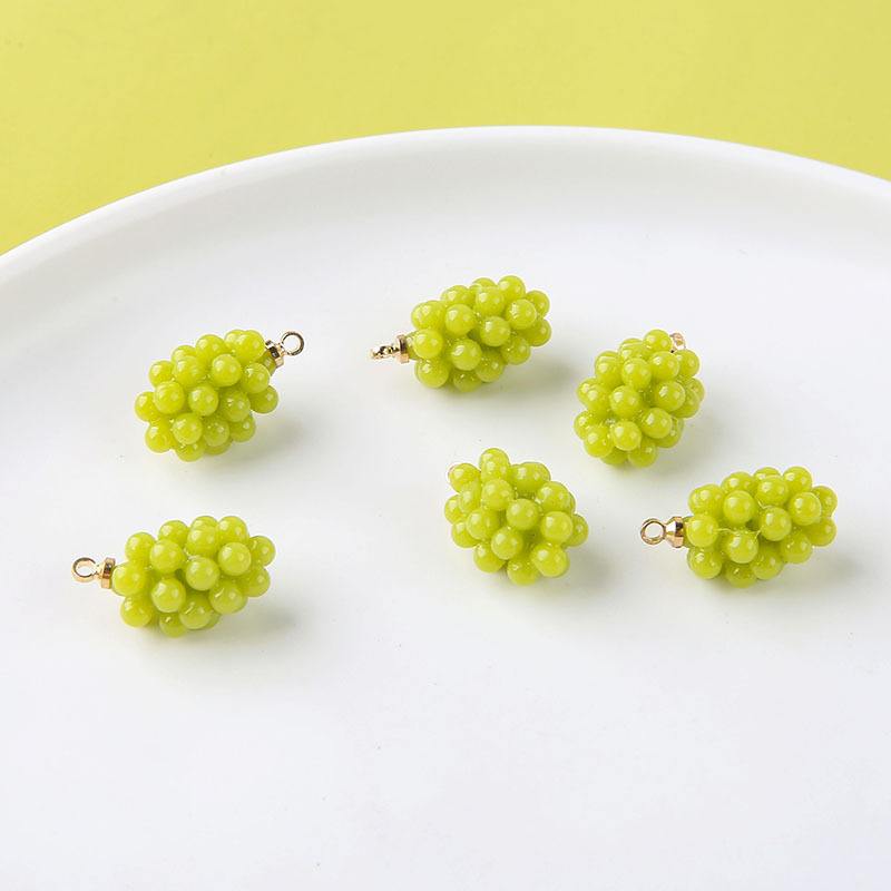 6pcs Cute Little Grapes Resin  - Resin Art Essentials 评论和价格