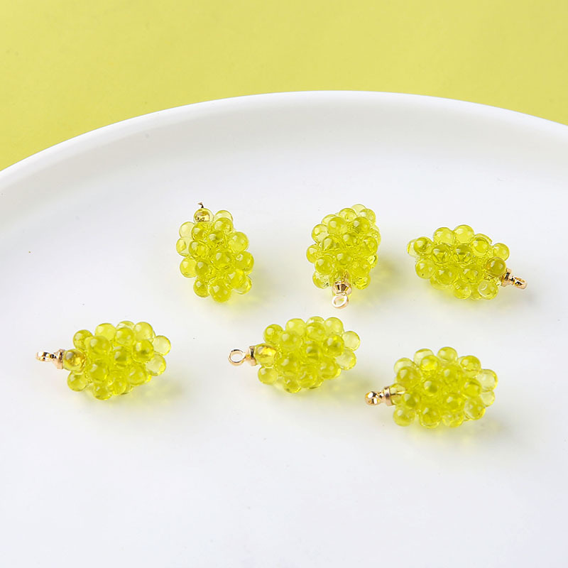 6pcs Cute Little Grapes Resin  - Resin Art Essentials 评论和价格