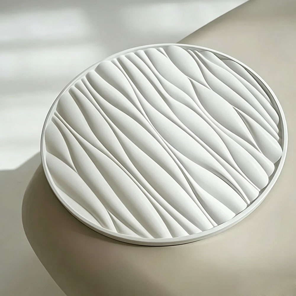 Large Round Tray Silicone Mold - Resin Art Glue 评论和价格