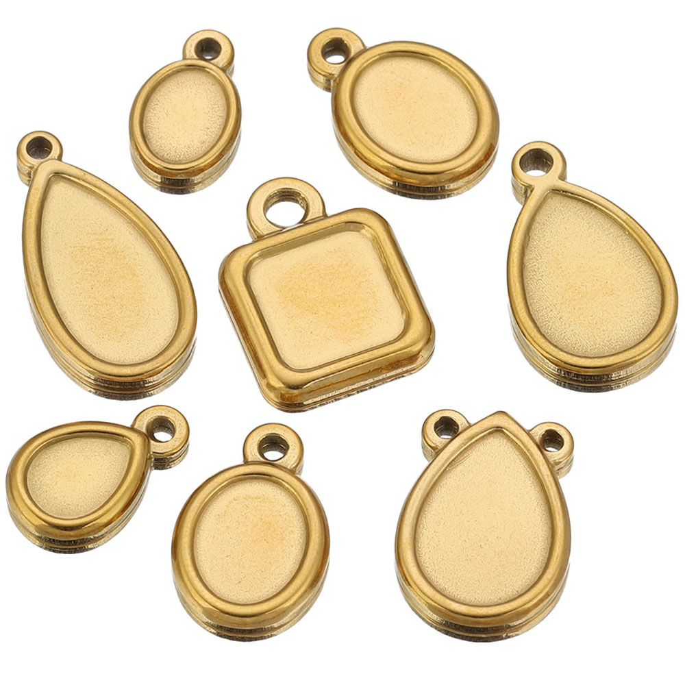 5pcs Stainless Steel Square Dr - Resin Art Essentials 评论和价格