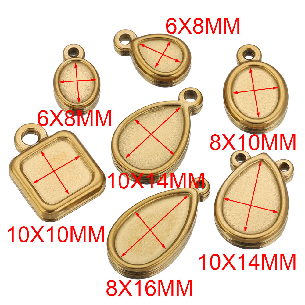 5pcs Stainless Steel Square Dr - Resin Art Essentials 评论和价格