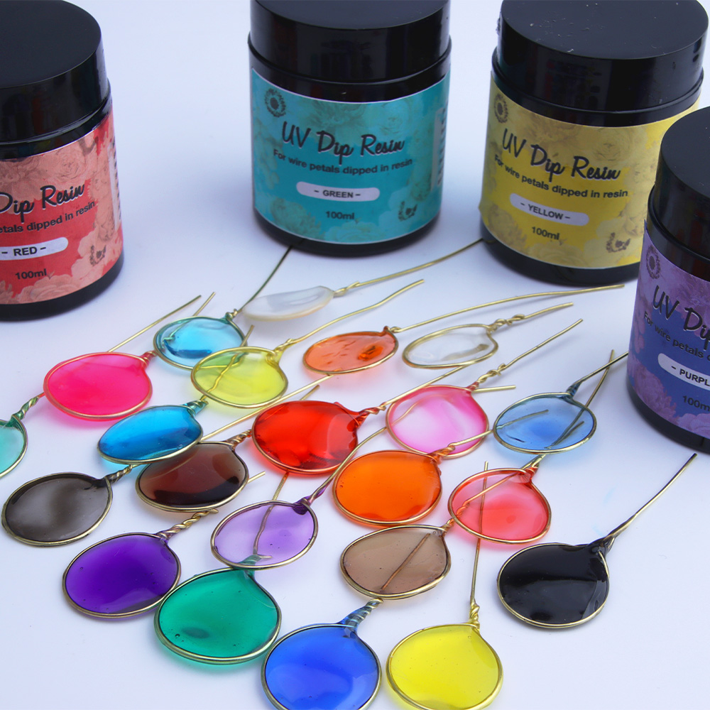 12 Colors UV Dipping Resin (Sp - Resin Art Glue 评论和价格