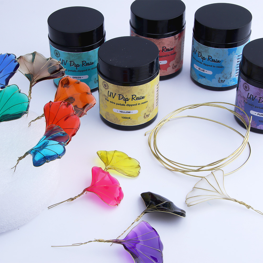 12 Colors UV Dipping Resin (Sp - Resin Art Glue 评论和价格