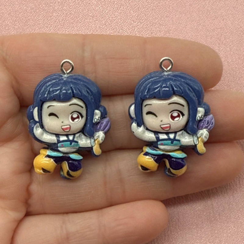 10pcs resin cartoon pendant, D - Resin Art Essentials 评论和价格