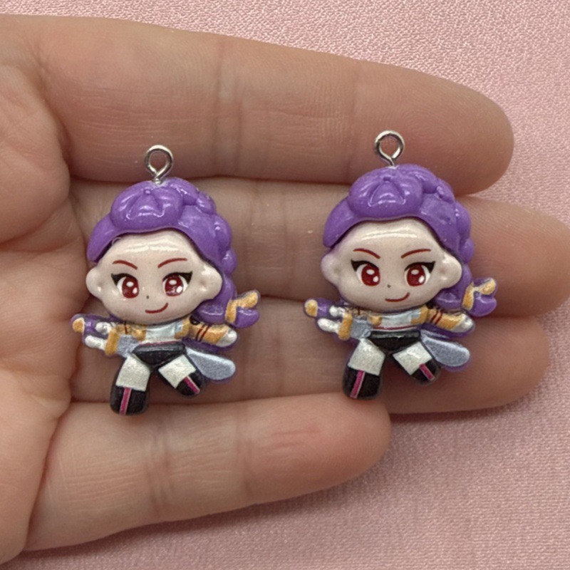 10pcs resin cartoon pendant, D - Resin Art Essentials 评论和价格