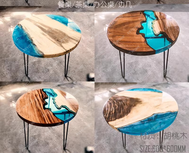 Creative art dining table epox - Resin Art Dining Table 评论和价格