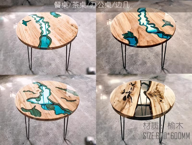 Creative art dining table epox - Resin Art Dining Table 评论和价格