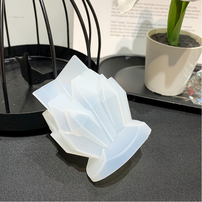 1pcCrystal Cluster Decorative  - Resin Art Mold 评论和价格