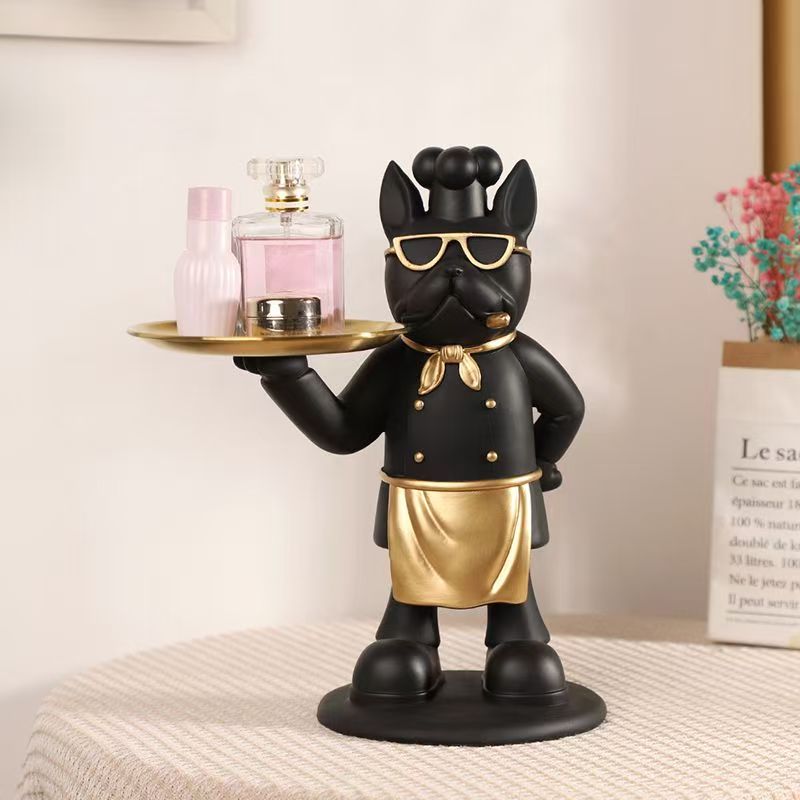 Resin Pirate Chef Statue Tray  - Resin Art Dining Table 评论和价格