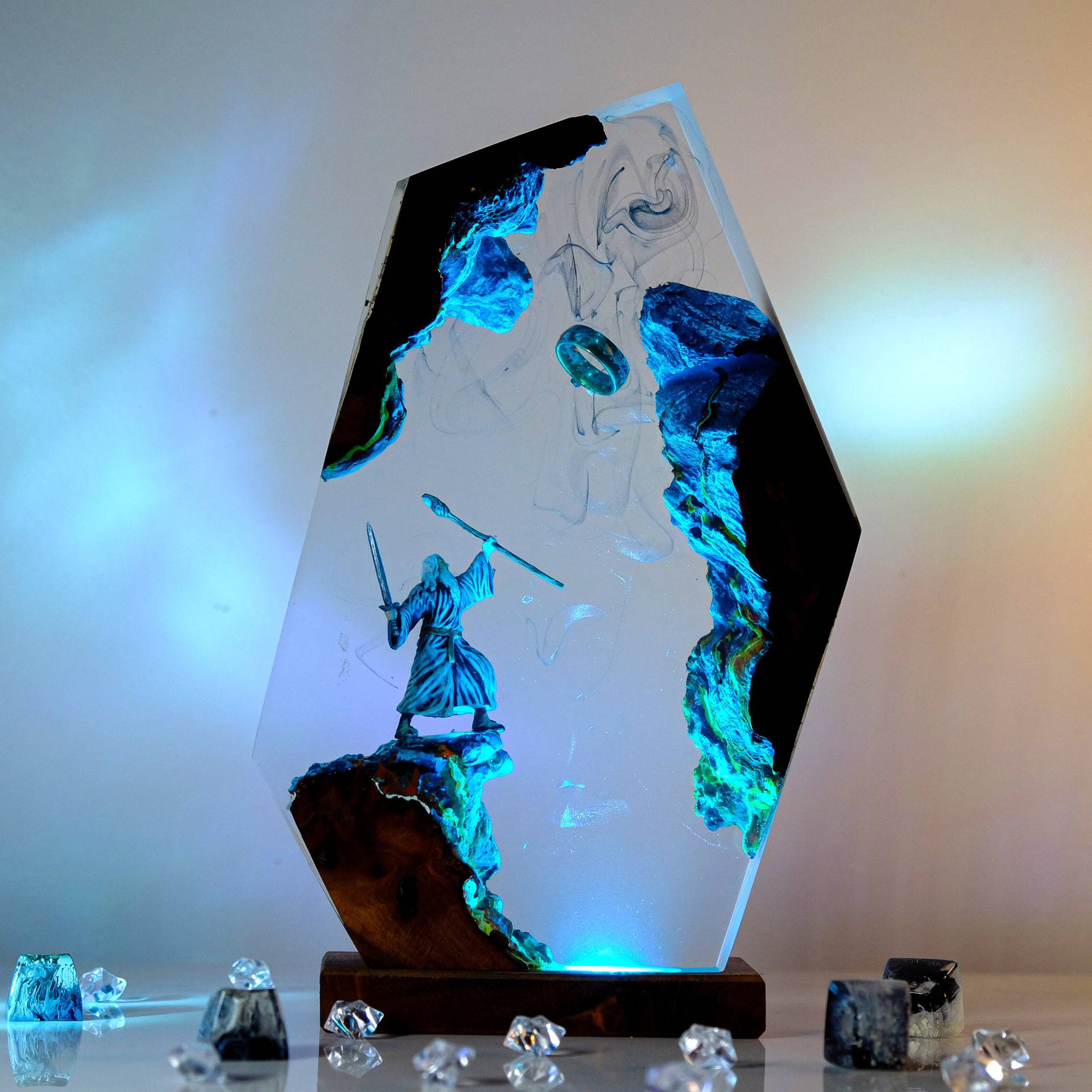 Movie Scence Figure Table Resi - Resin Artist 评论和价格