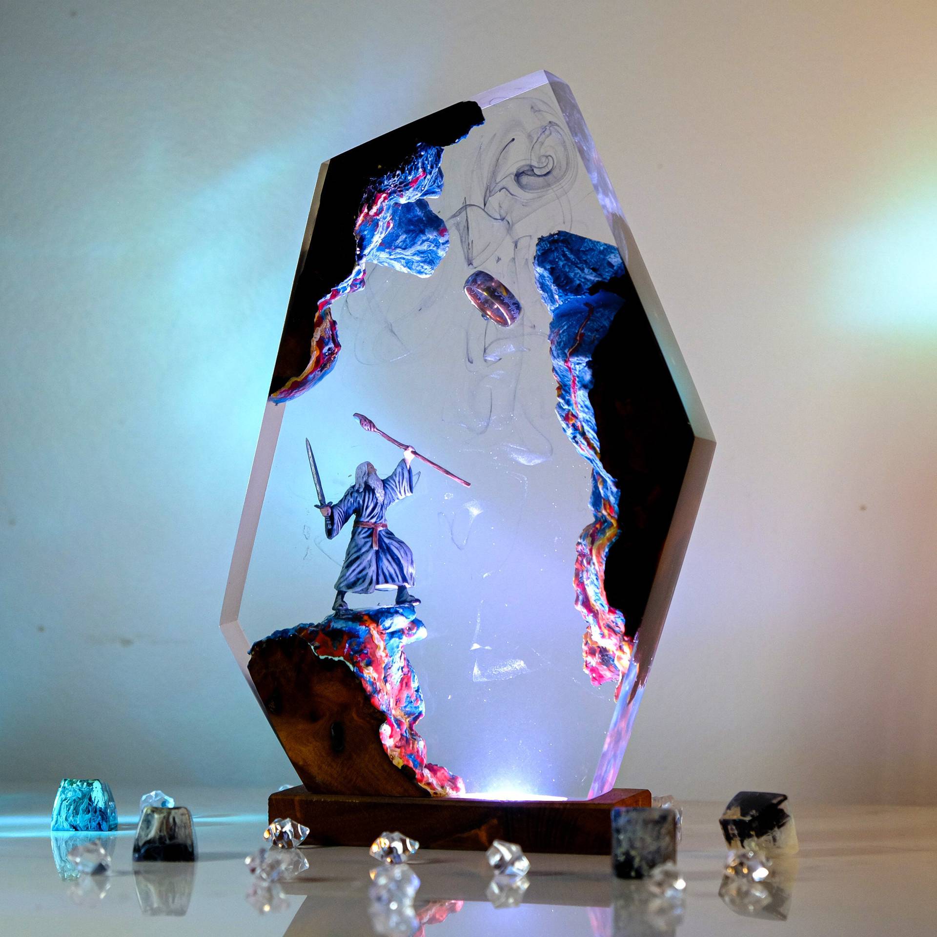 Movie Scence Figure Table Resi - Resin Artist 评论和价格