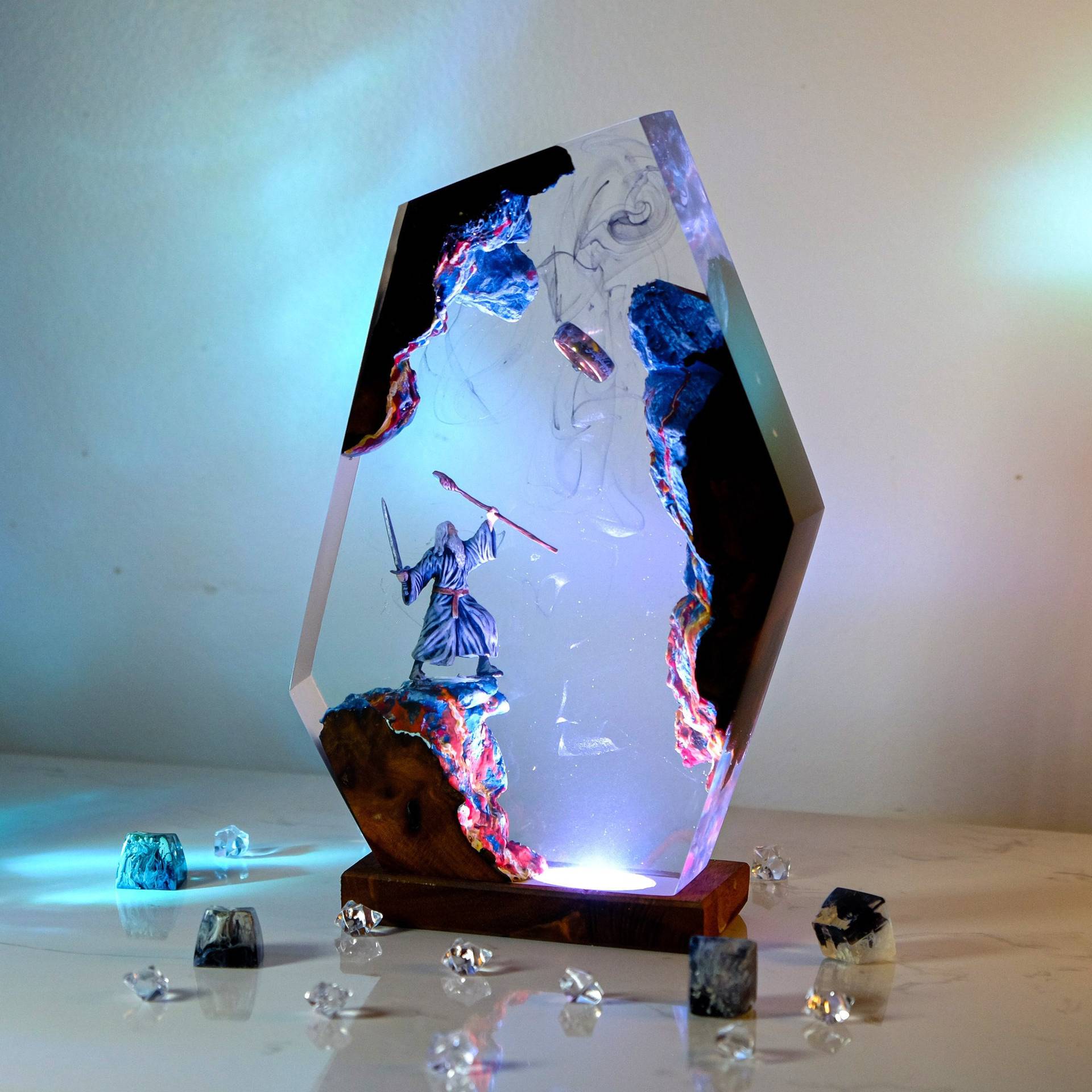 Movie Scence Figure Table Resi - Resin Artist 评论和价格
