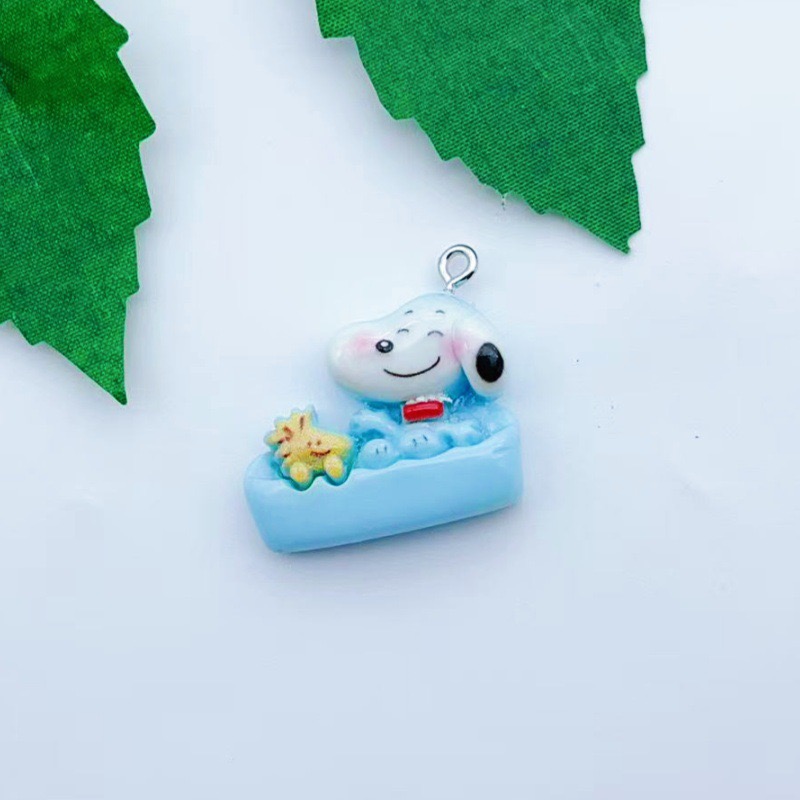 12pcs resin cartoon dog pendan - Resin Art Essentials 评论和价格