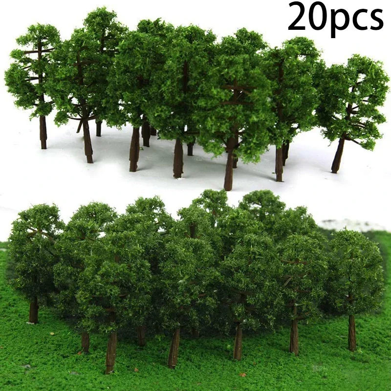 30/20/10pcs 8cm 5cm 3.5cm Mini - Resin Art Tree 评论和价格