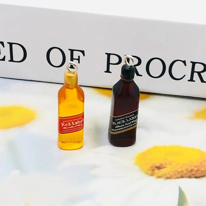 10Pcs Tiny Wine Bar Bottle Res - Resin Art Essentials 评论和价格