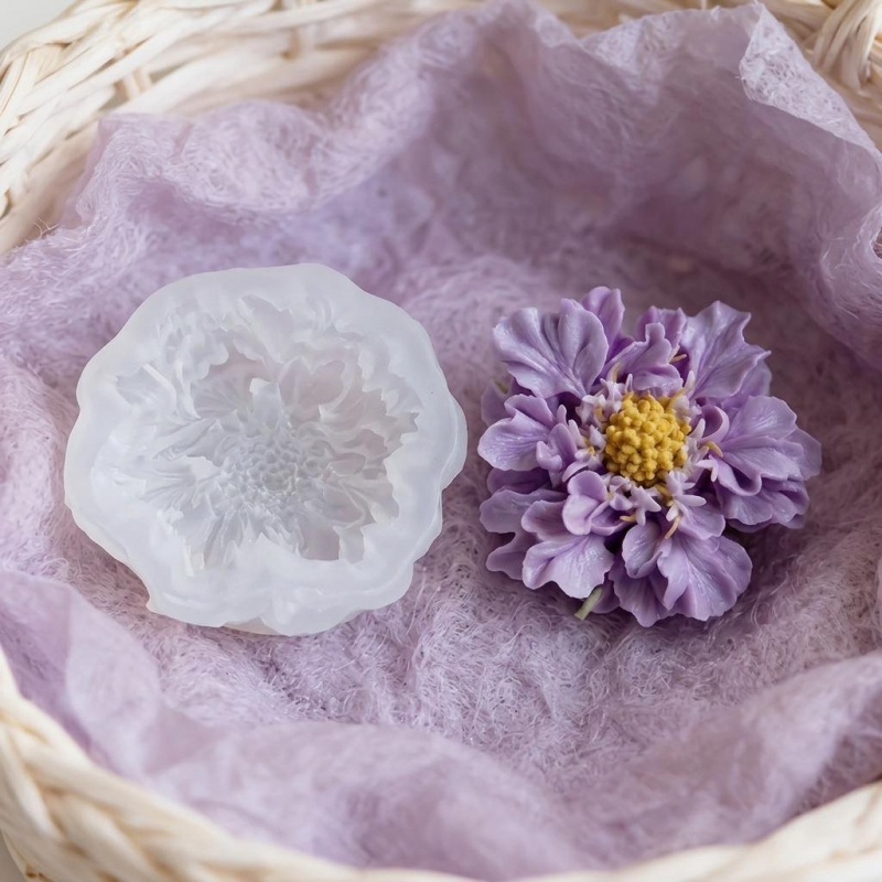 1 Dreamy Blue Potted Flower Si - Resin Artist 评论和价格