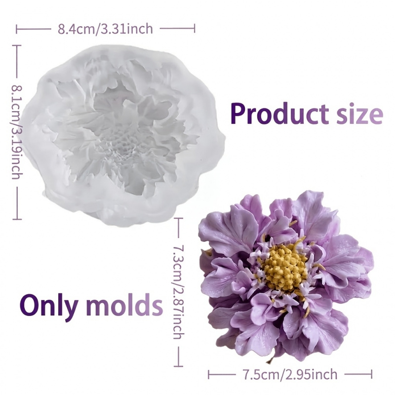 1 Dreamy Blue Potted Flower Si - Resin Artist 评论和价格