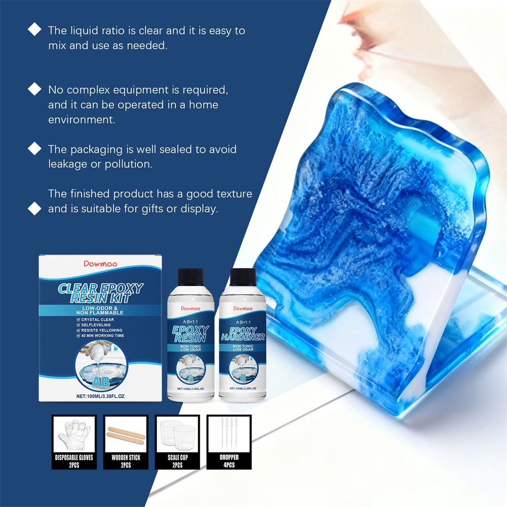 DIY Crystals Clear Epoxys Resi - Resin Art Mold 评论和价格