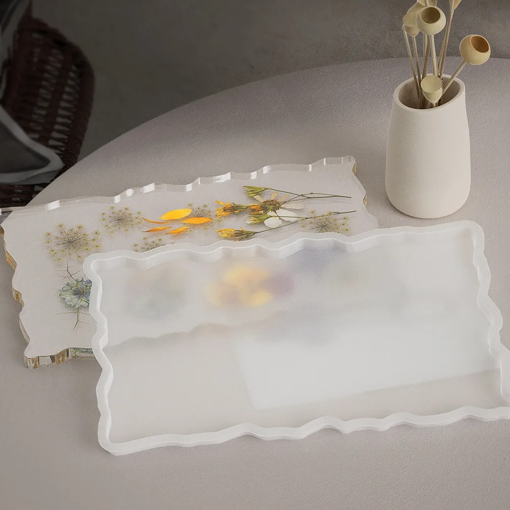 Tray Epoxy Resin Silicone Mold - Resin Art Mold 评论和价格