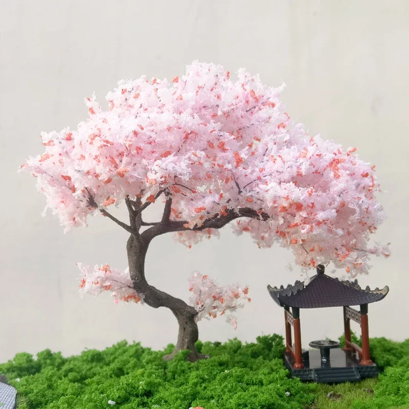 Model Cherry Tree Bending Shap - Resin Art Tree 评论和价格