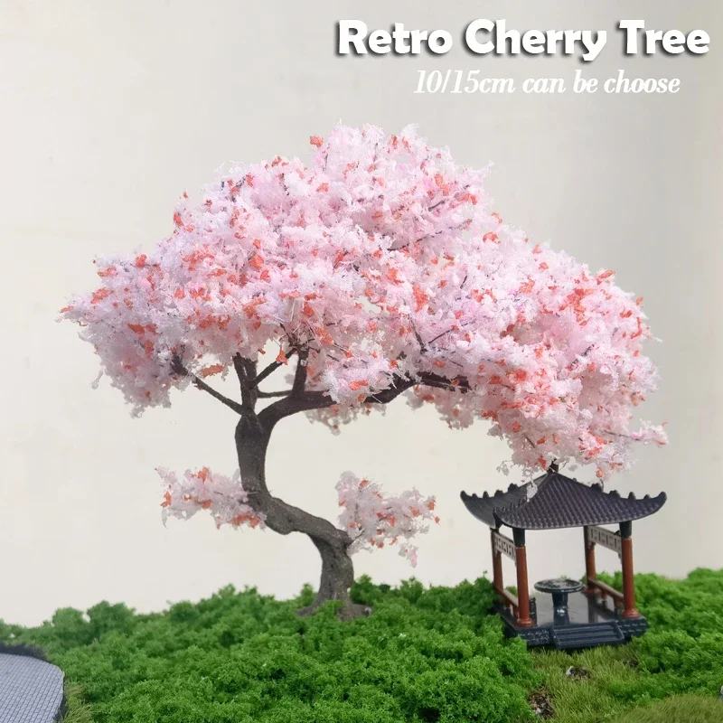 Model Cherry Tree Bending Shap - Resin Art Tree 评论和价格